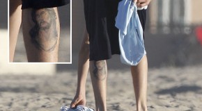 Picture: Justin Bieber Jesus Tattoo